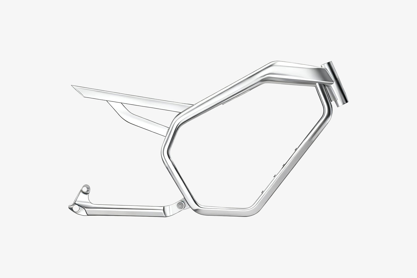 Unpainted silver M5 series panel